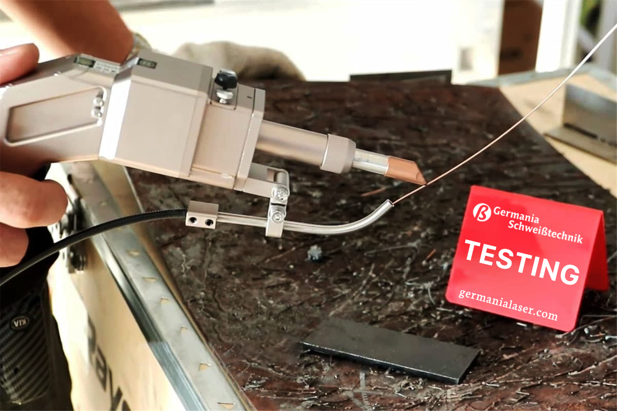 Quality testing of Germania Laser welding wires