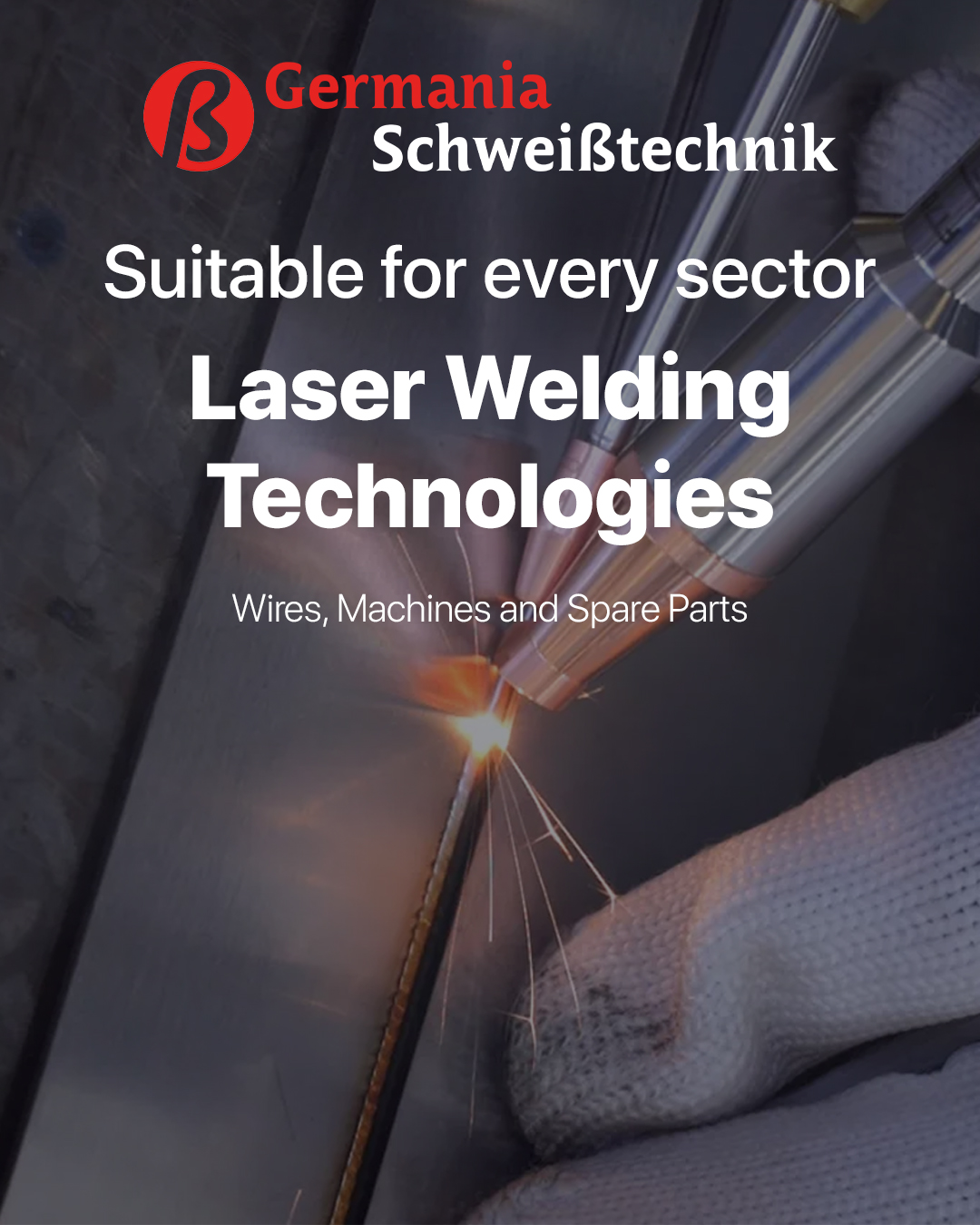 Genuine spare parts and consumables for laser welding systems